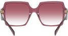 Square Transparent Violet Versace 4441 View #4