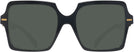 Square Black Versace 4441 Progressive Reading Sunglasses View #2