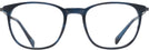 Square Striated Blue Tumi 512 Single Vision Full Frame View #2
