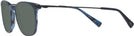 Square Striated Blue Tumi 512 Progressive No-Line Reading Sunglasses View #3