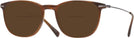 Square Striated Brown Tumi 512 Bifocal Reading Sunglasses View #1
