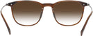 Square Striated Brown Tumi 512 w/ Gradient Bifocal Reading Sunglasses View #4