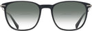 Square Black Tumi 512 w/ Gradient Bifocal Reading Sunglasses View #2