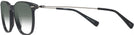 Square Black Tumi 512 w/ Gradient Bifocal Reading Sunglasses View #3