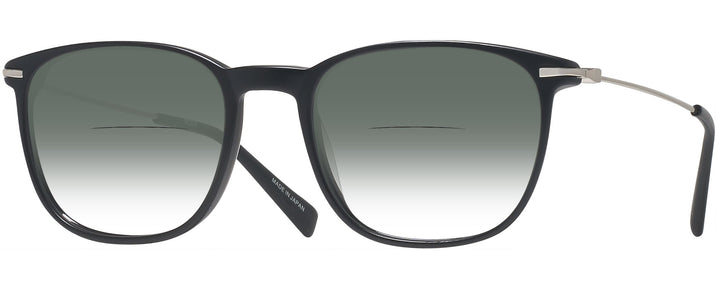Square Black Tumi 512 w/ Gradient Bifocal Reading Sunglasses View #1