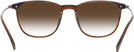Square Striated Brown Tumi 512 w/ Gradient Progressive Reading Sunglasses View #4