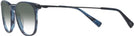 Square Striated Blue Tumi 512 w/ Gradient Progressive Reading Sunglasses View #3
