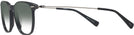 Square Black Tumi 512 w/ Gradient Progressive Reading Sunglasses View #3