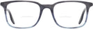 Rectangle Striped Gray And Blue Ray-Ban 5421 Bifocal View #2