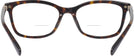 Rectangle Dark Tortoise Coach 6219U Bifocal View #4