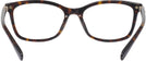 Rectangle Dark Tortoise Coach 6219U Computer Style Progressive View #4