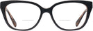 Square Black/transparent Blush Coach 6226U Bifocal View #2