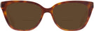 Square Dark Tortoise/canary Coach 6226U Bifocal Reading Sunglasses View #2