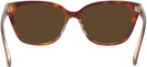 Square Dark Tortoise/canary Coach 6226U Bifocal Reading Sunglasses View #4