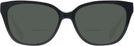 Square Black/transparent Blush Coach 6226U Bifocal Reading Sunglasses View #2
