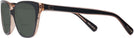 Square Black/transparent Blush Coach 6226U Bifocal Reading Sunglasses View #3