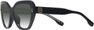 Cat Eye Black Tory Burch 7194U w/ Gradient Progressive Reading Sunglasses View #3