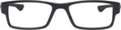 Rectangle Satin Black Oakley OX8046L Airdrop Single Vision Full Frame View #2
