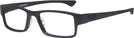 Rectangle Satin Black Oakley OX8046L Airdrop Single Vision Full Frame View #1