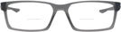 Rectangle Satin Grey Smoke Oakley OX8060 Bifocal View #2