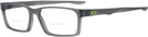 Rectangle Satin Grey Smoke Oakley OX8060 Bifocal View #1