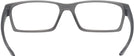 Rectangle Satin Grey Smoke Oakley OX8060 Single Vision Full Frame View #4