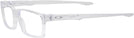 Rectangle Polished Clear Oakley OX8060 Single Vision Full Frame View #3