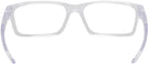 Rectangle Polished Clear Oakley OX8060 Single Vision Full Frame View #4