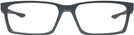 Rectangle Matte Dark Silver/blue Colorshift Oakley OX8060 Single Vision Full Frame View #2