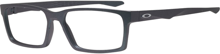 Rectangle Matte Dark Silver/blue Colorshift Oakley 8060 Computer Style Progressive View #1