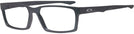 Rectangle Matte Dark Silver/blue Colorshift Oakley OX8060 Computer Style Progressive View #1