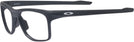 Rectangle Satin Black Oakley OX8144 Single Vision Full Frame View #3