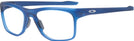 Rectangle Satin Transparent Blue Oakley OX8144 Progressive No-Lines View #1