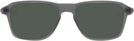 Square Satin Grey Smoke Oakley OX8166 Wheel House Progressive No Line Reading Sunglasses View #2