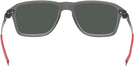 Square Satin Grey Smoke Oakley OX8166 Wheel House Progressive No Line Reading Sunglasses View #4