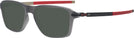 Rectangle Satin Grey Smoke Oakley OX8166L Wheel House Progressive Reading Sunglasses View #1