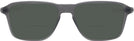 Square Satin Grey Smoke Oakley OX8166L Wheel House Bifocal Reading Sunglasses View #2
