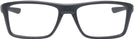 Rectangle Satin Black Oakley OX8178 Single Vision Full Frame View #2