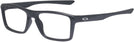 Rectangle Satin Black Oakley OX8178 Single Vision Full Frame View #1