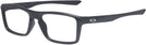Rectangle Satin Black Oakley OX8178 Single Vision Full Frame View #1