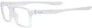 Rectangle Polished Clear Oakley OX8178 Single Vision Full Frame View #3