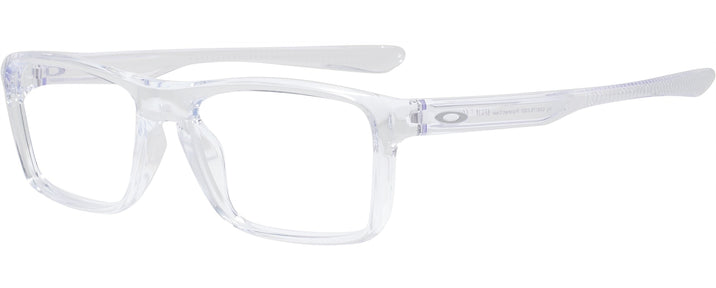 Rectangle Polished Clear Oakley OX8178 Single Vision Full Frame View #1