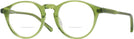 Round LIME GREEN Kala 905 Bifocal View #1