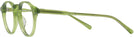 Round LIME GREEN Kala 905 Progressive No-Lines View #3