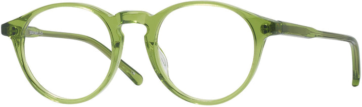Round LIME GREEN Kala 905 Progressive No-Lines View #1
