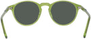 Round LIME GREEN Kala 905 Progressive Reading Sunglasses View #4