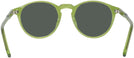 Round LIME GREEN Kala 905 Progressive No-Line Reading Sunglasses View #4