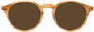Round SUNSET TORTOISE Kala 905 Progressive No-Line Reading Sunglasses View #2