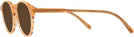 Round SUNSET TORTOISE Kala 905 Progressive No-Line Reading Sunglasses View #3