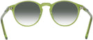 Round Lime Green Kala 905 w/ Gradient Progressive No-Line Reading Sunglasses View #4